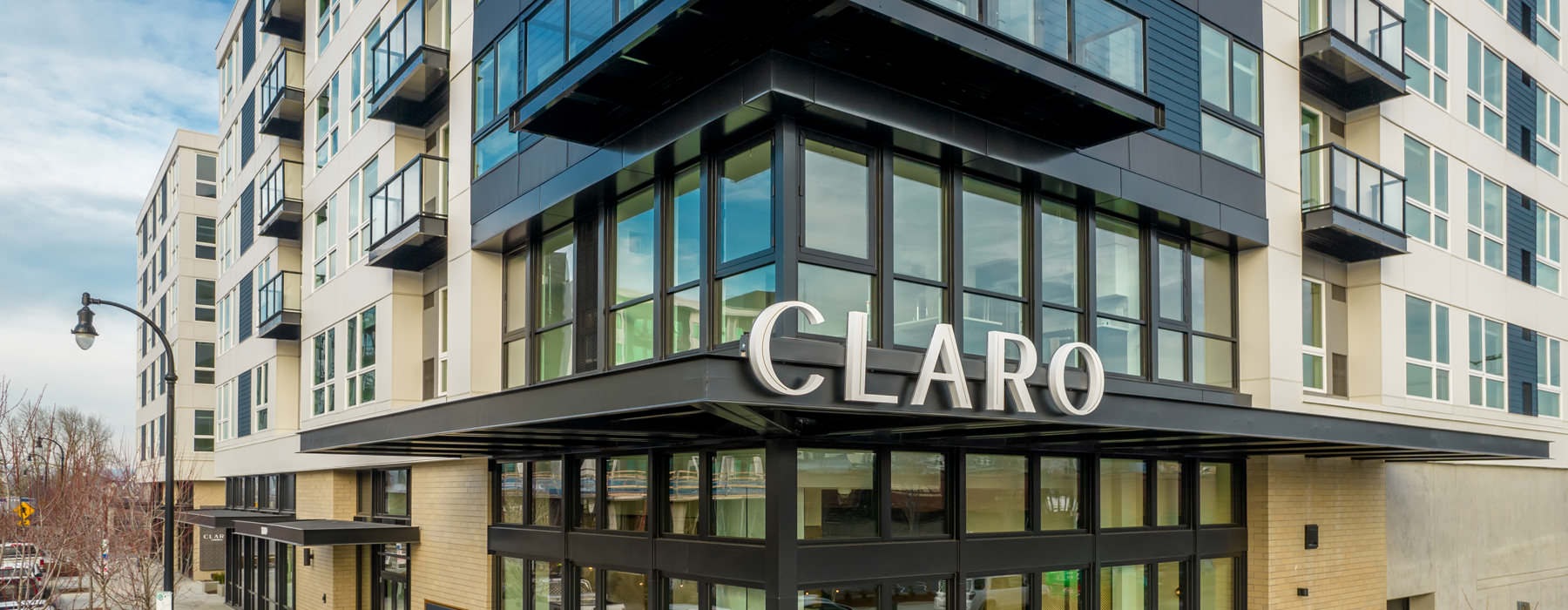 exterior Claro at the Waterfront  building shot